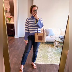 Stripe sweater WORN ONLY A FEW TIMES